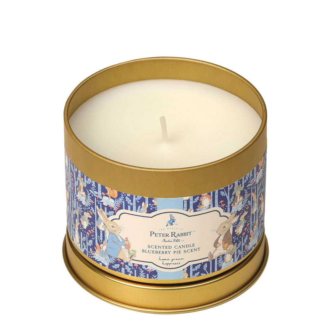 Peter Rabbit Blueberry Pie Tin Candle