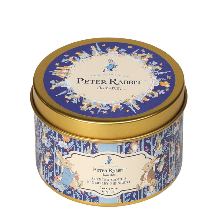 Peter Rabbit Blueberry Pie Tin Candle