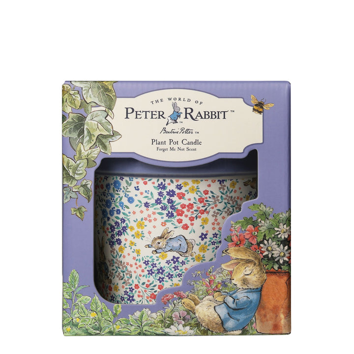 Peter Rabbit Forget Me Not Candle
