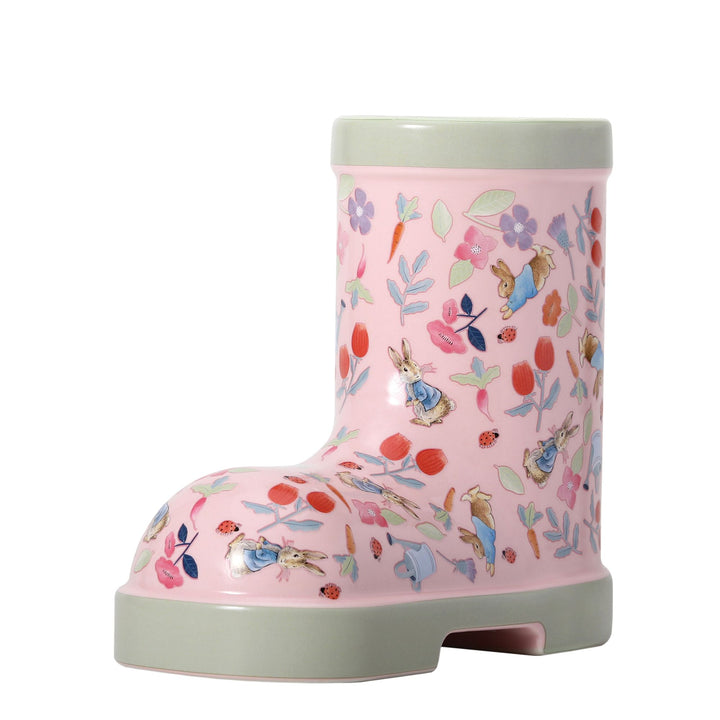 Peter Rabbit Spring Bloom Wellington Boot Shaped Candle