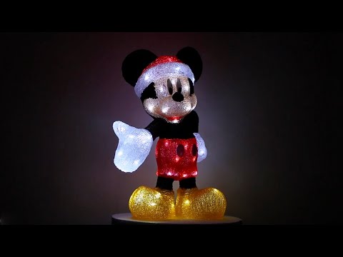 Light Up Mickey Mouse (UK Plug) - Disney by Department 56