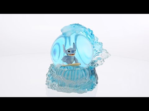 Stitch Surfing Waterball by Disney Showcase