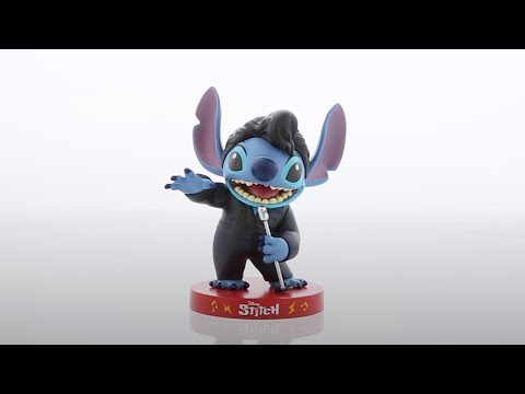 Black Leather Elvis Stitch - Grand Jester Studios