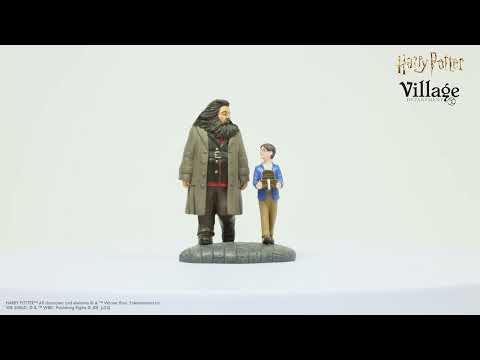 Harry Potter Village Basic Wizard Supplies (Harry Potter and Hagrid Figurine) -Harry Potter Village by D56