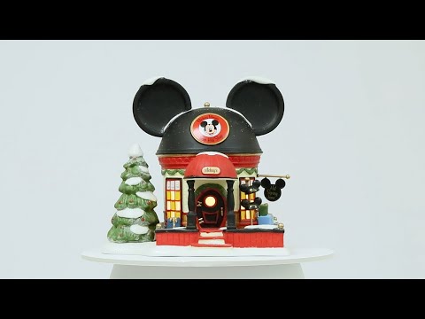 Mickey's Ear Hat Shop- Disney Village by D56