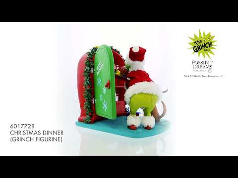 Christmas Dinner The Grinch Possible Dreams by D56