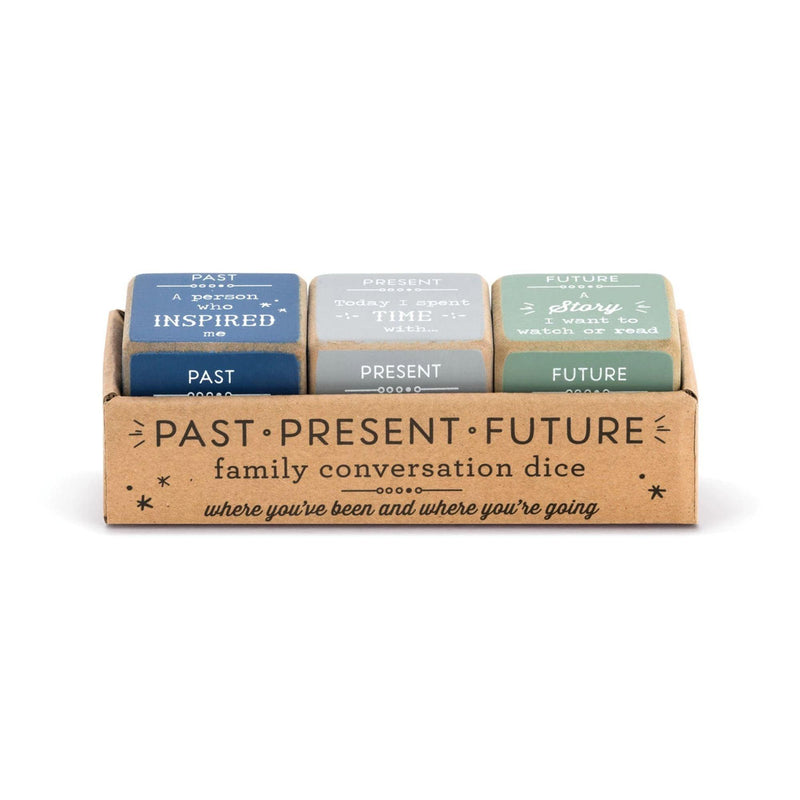 Past, Present, Future Dice Set by Demdaco - Enesco Gift Shop