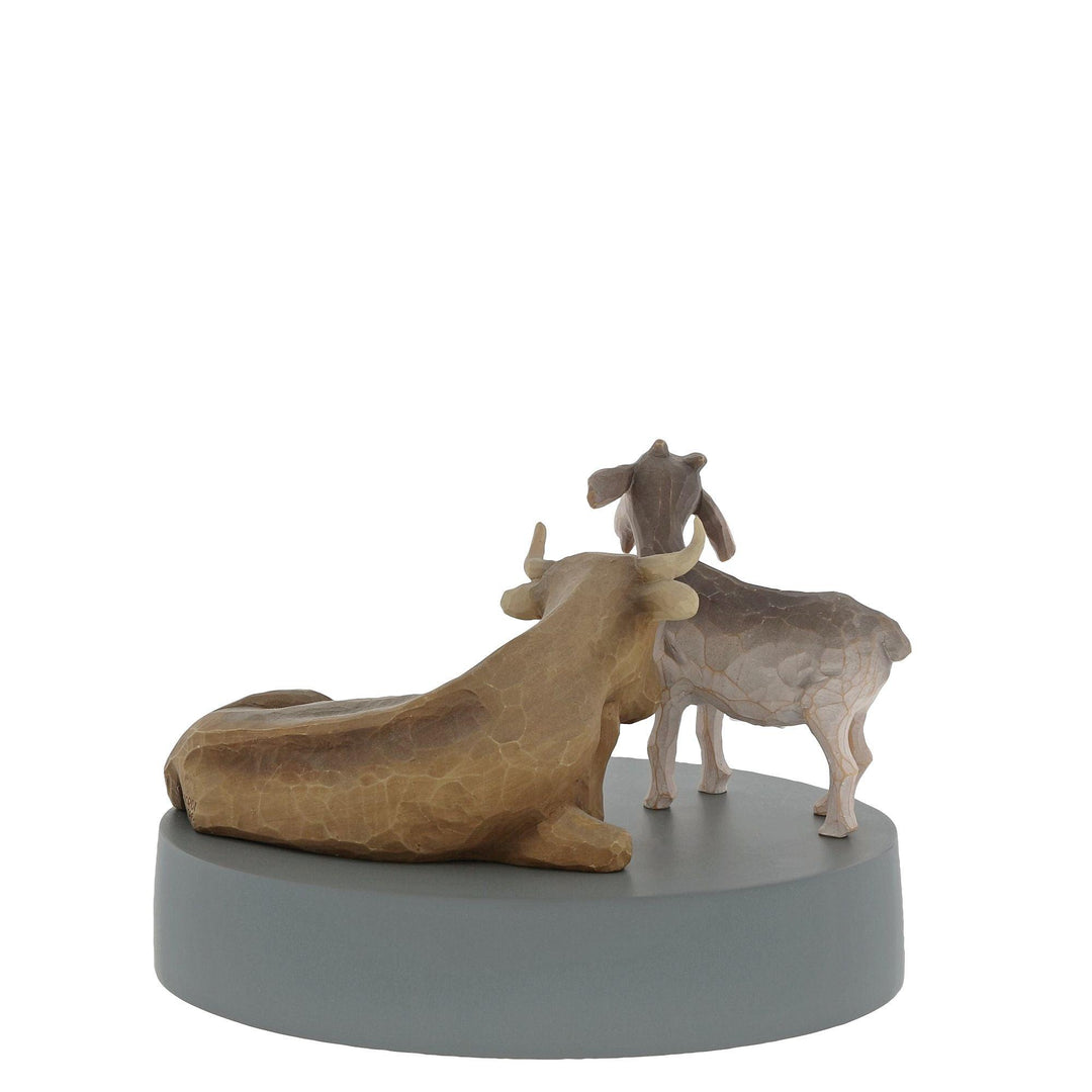 Ox and Goat Figurines by Willow Tree - Enesco Gift Shop