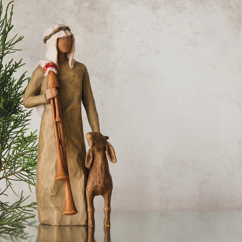 Zampognaro Figurine by Willow Tree - Enesco Gift Shop