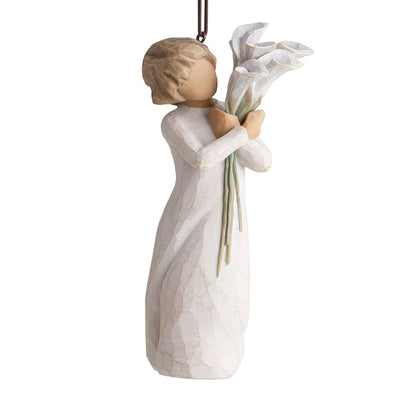 Beautiful Wishes Ornament by Willow Tree - Enesco Gift Shop