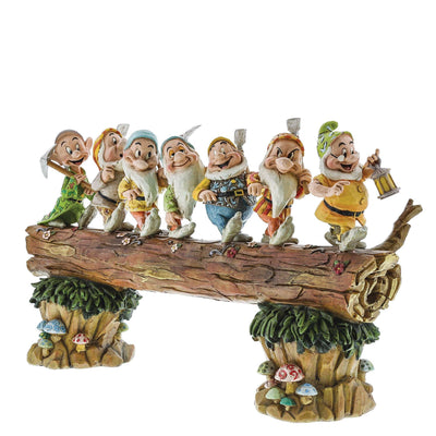 Homeward Bound - Seven Dwarfs Figurine - Disney Traditions by Jim Shore - Enesco Gift Shop