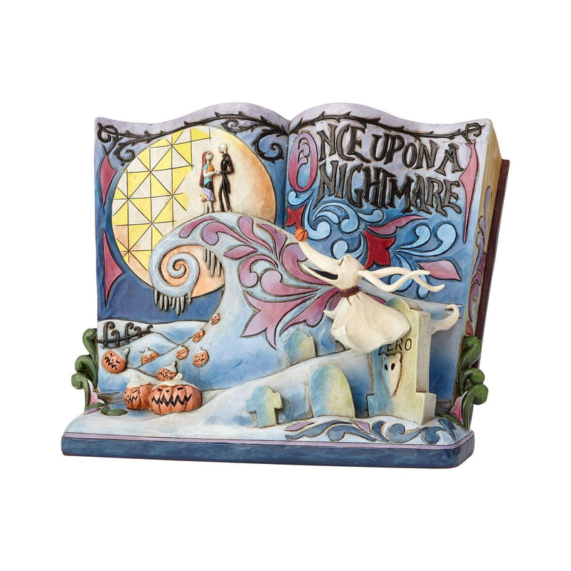 Once Upon A Nightmare (Storybook Nightmare Before Christmas Figurine)- Disney Traditions by Jim Shore - Enesco Gift Shop