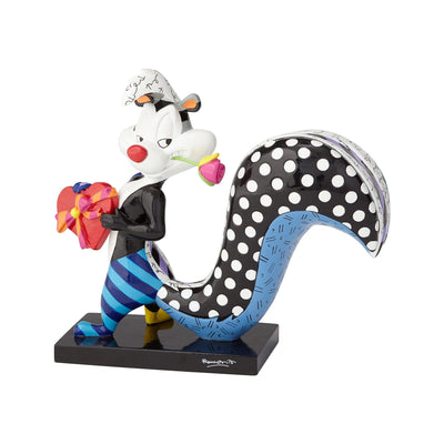 Pepe Le Pew with Flower Figurine by Romero Britto - Enesco Gift Shop