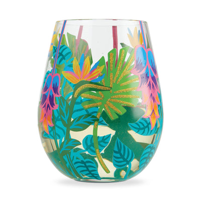 Tropical Vibes Stemless Glass by Lolita - Enesco Gift Shop