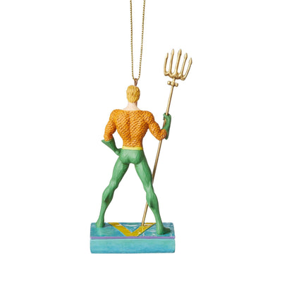 Aquaman Silver Age Hanging Ornament - DC Comics by Jim Shore - Enesco Gift Shop