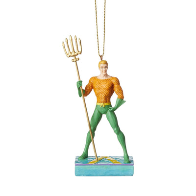 Aquaman Silver Age Hanging Ornament - DC Comics by Jim Shore - Enesco Gift Shop