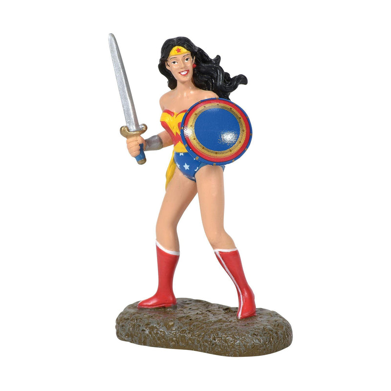 Wonder Woman Figurine - DC Comic Village by D56 - Enesco Gift Shop