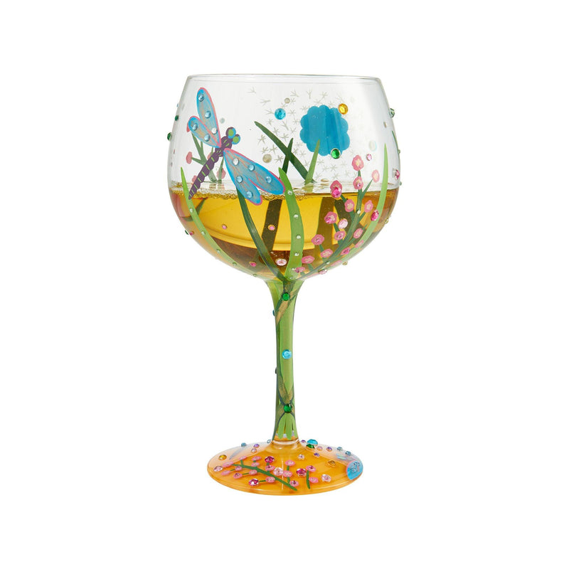 Dragonfly Gin Glass by Lolita - Enesco Gift Shop