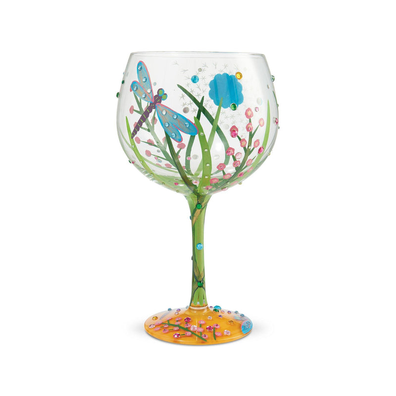 Dragonfly Gin Glass by Lolita - Enesco Gift Shop