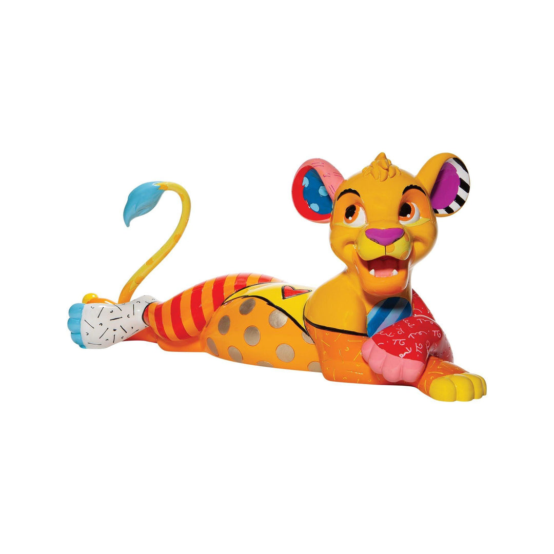 Disney by Romero Britto Simba Statement Figurine - Enesco Gift Shop