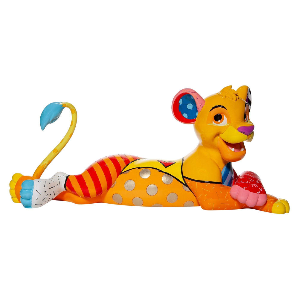 Disney by Romero Britto Simba Statement Figurine - Enesco Gift Shop