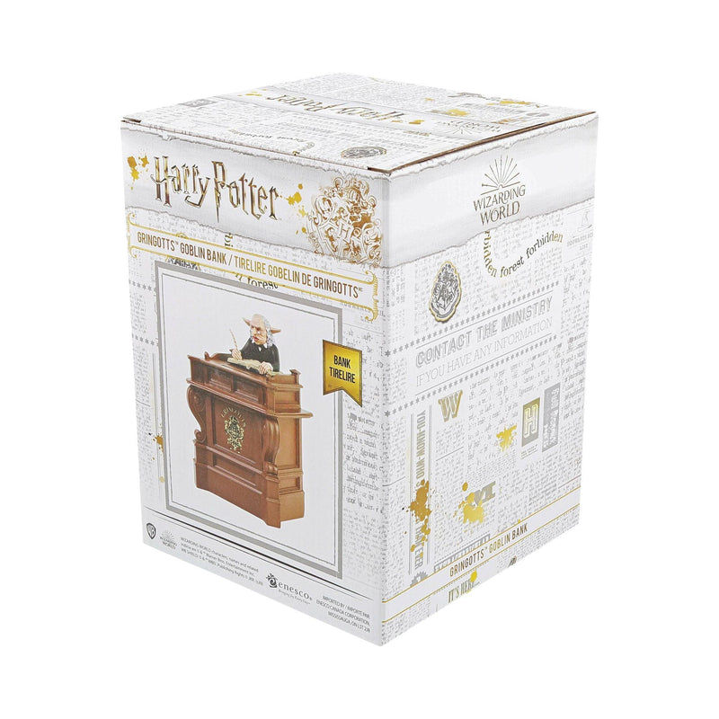 The Wizarding World of Harry Potter Gringotts Goblin Money Bank - Enesco Gift Shop