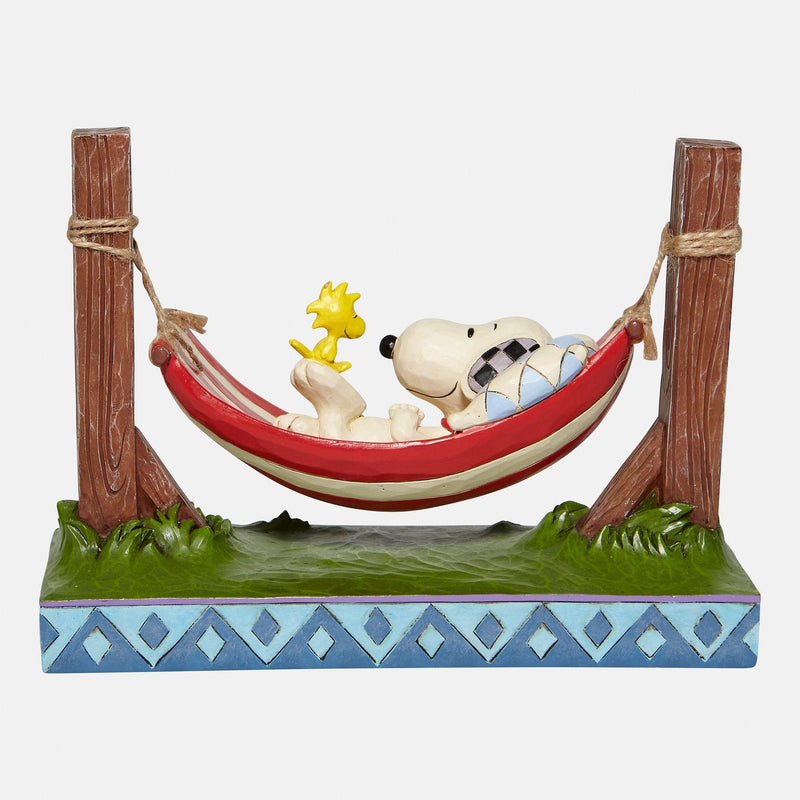 Just Hanging Around (Snoopy & Woodstock in Hammock) Figurine - Peanuts by Jim Shore - Enesco Gift Shop