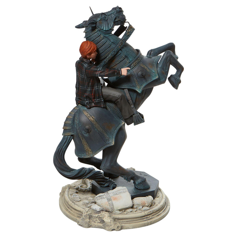 Ron on a Chess Horse Masterpiece Figurine - Enesco Gift Shop