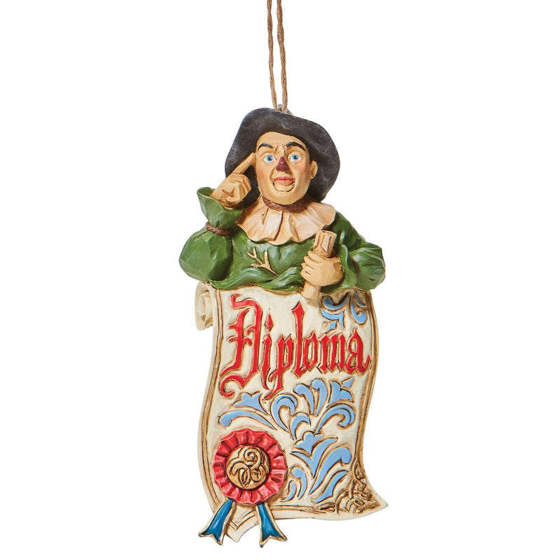 Scarecrow Diploma (Hanging Ornament) - Enesco Gift Shop