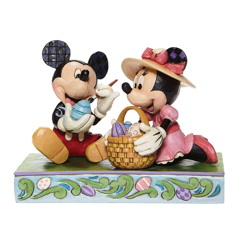 Easter Artistry - Mickey and Minnie Easter Figurine - Disney Traditionsre - Enesco Gift Shop