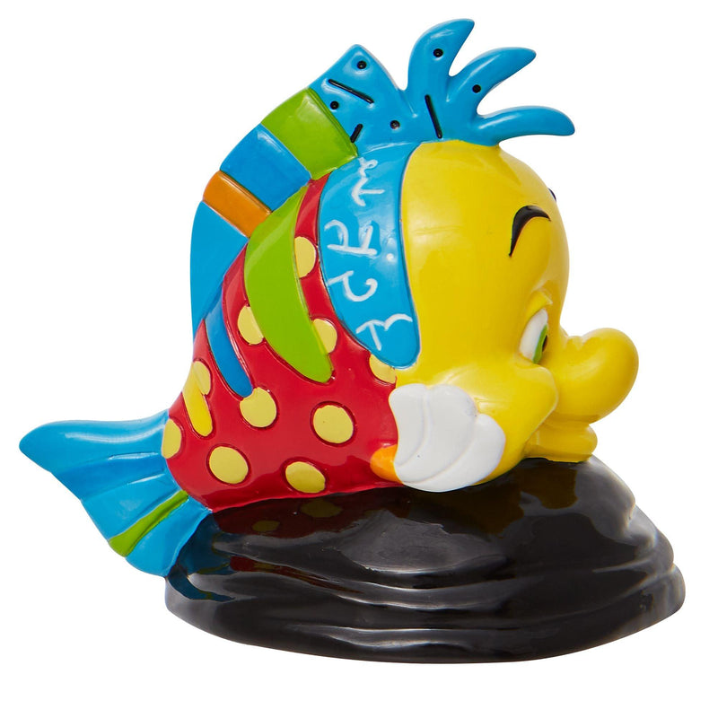 Flounder Mini Figurine - Disney Britto by Romero Britto - Enesco Gift Shop