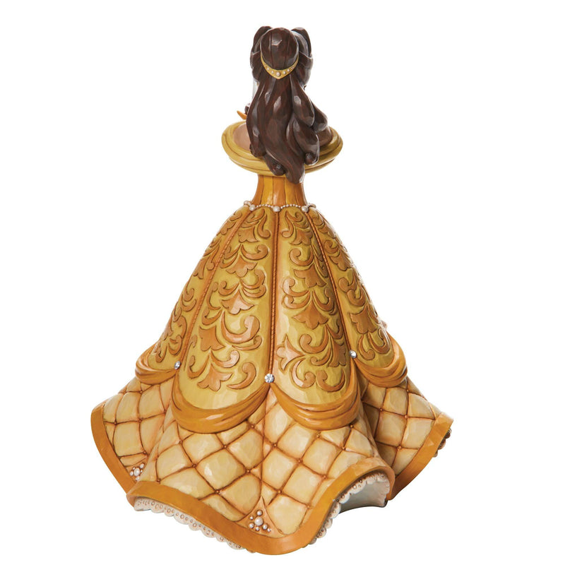 A Rare Rose (Belle Deluxe Figurine) - Disney Traditions by Jim Shore - Enesco Gift Shop