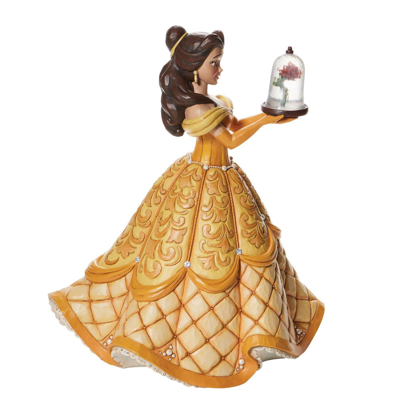 A Rare Rose (Belle Deluxe Figurine) - Disney Traditions by Jim Shore - Enesco Gift Shop