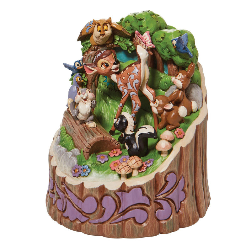 Forest Friends (Bambi Carved by Heart) Disney Traditions by Jim Shore - Enesco Gift Shop