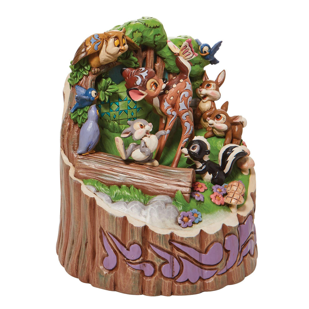 Forest Friends (Bambi Carved by Heart) Disney Traditions by Jim Shore - Enesco Gift Shop