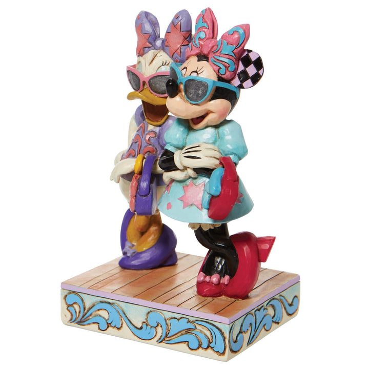 Fashionable Friends (Minnie Mouse and Daisy Figurine) - Disney Traditions by JimShore - Enesco Gift Shop