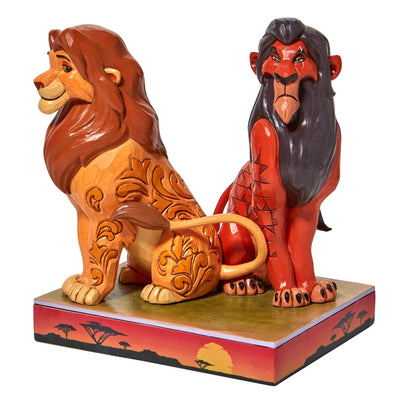 Proud and Petulant (Simba & Scar Figurine) - Disney Traditions by Jim Shore - Enesco Gift Shop