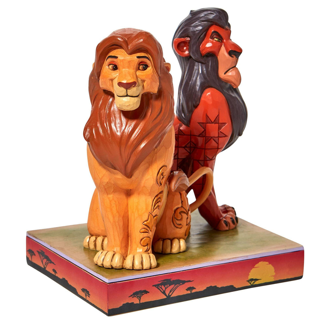 Proud and Petulant (Simba & Scar Figurine) - Disney Traditions by Jim Shore - Enesco Gift Shop