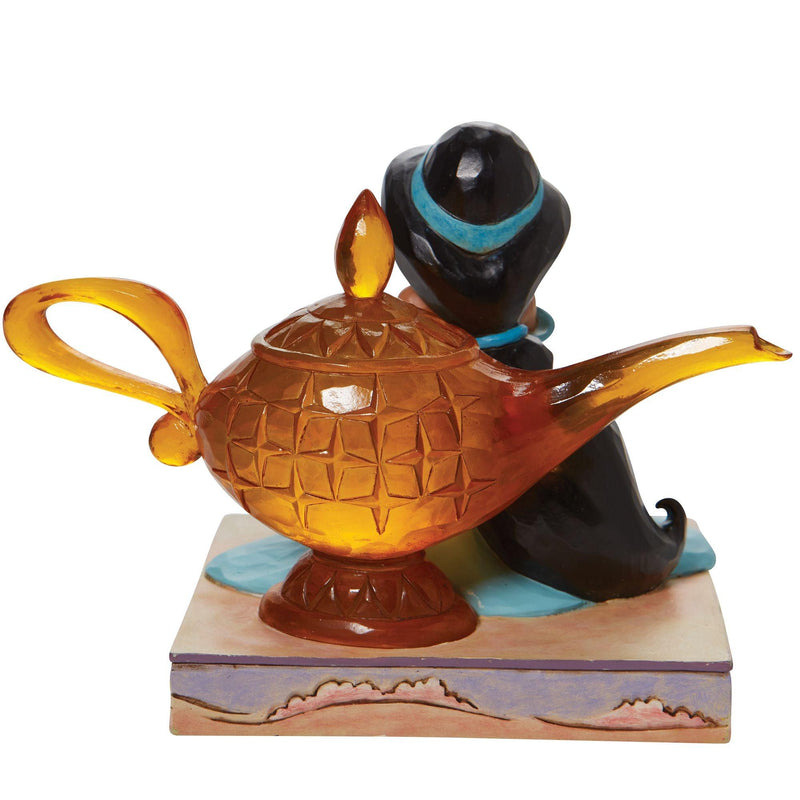 Jasmine and Genie Lamp Figurine - Disney Traditions by Jim Shore - Enesco Gift Shop