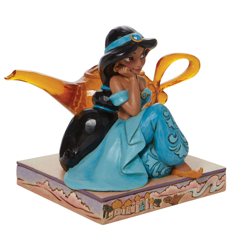 Jasmine and Genie Lamp Figurine - Disney Traditions by Jim Shore - Enesco Gift Shop