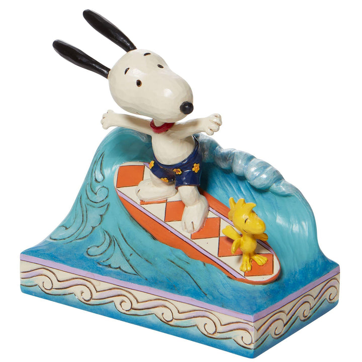 Cowabunga| (Snoopy and Woodstock Surfing Figurine) - Peanuts by Jim Shore - Enesco Gift Shop