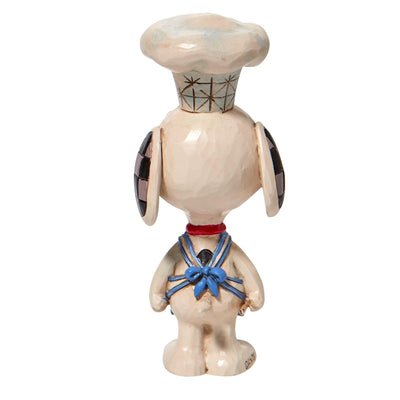 Snoopy Chef Mini Figurine - Peanuts by Jim Shore - Enesco Gift Shop