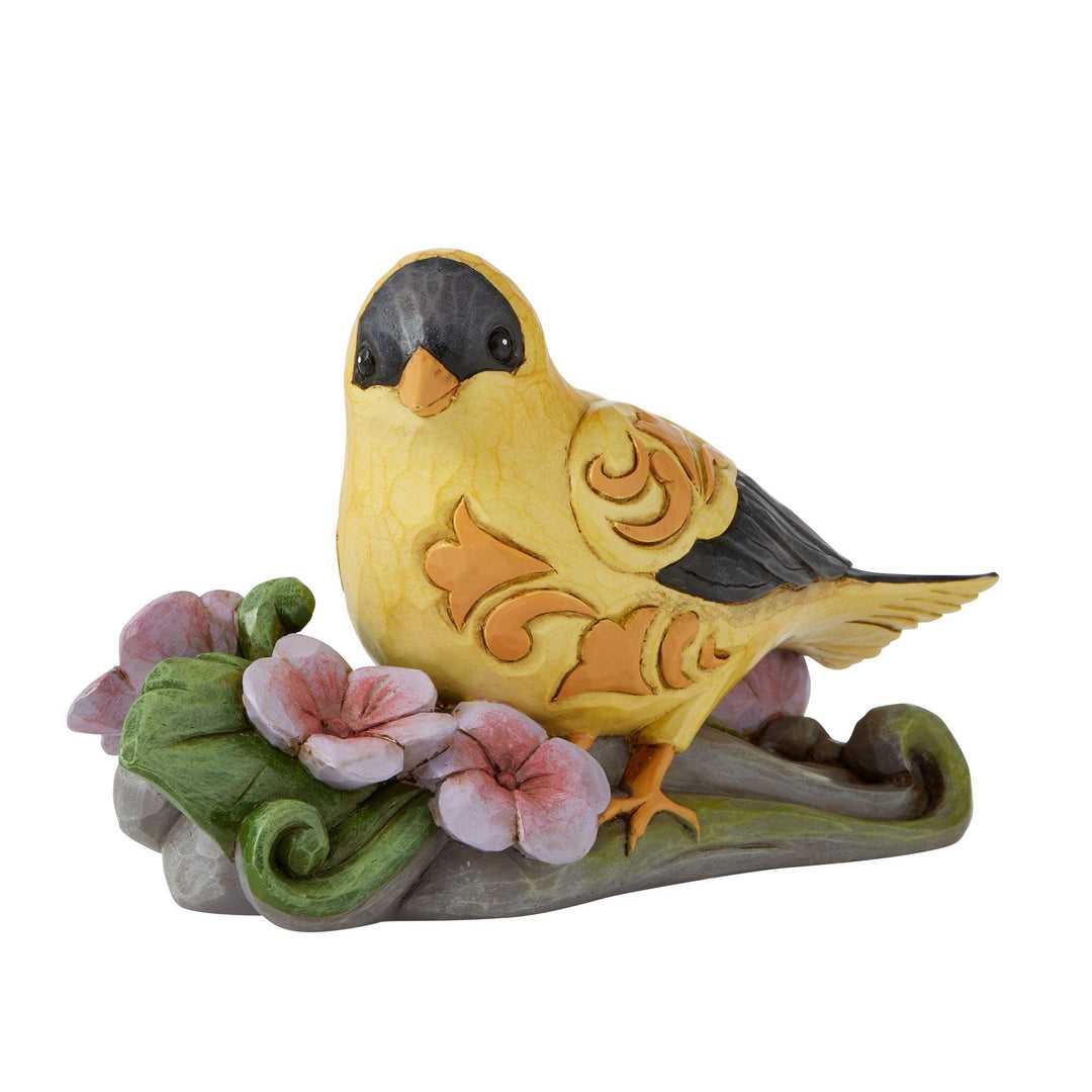 Golden Harmony (Goldfinch Figurine) - Heartwood Creek by Jim Shore - Enesco Gift Shop