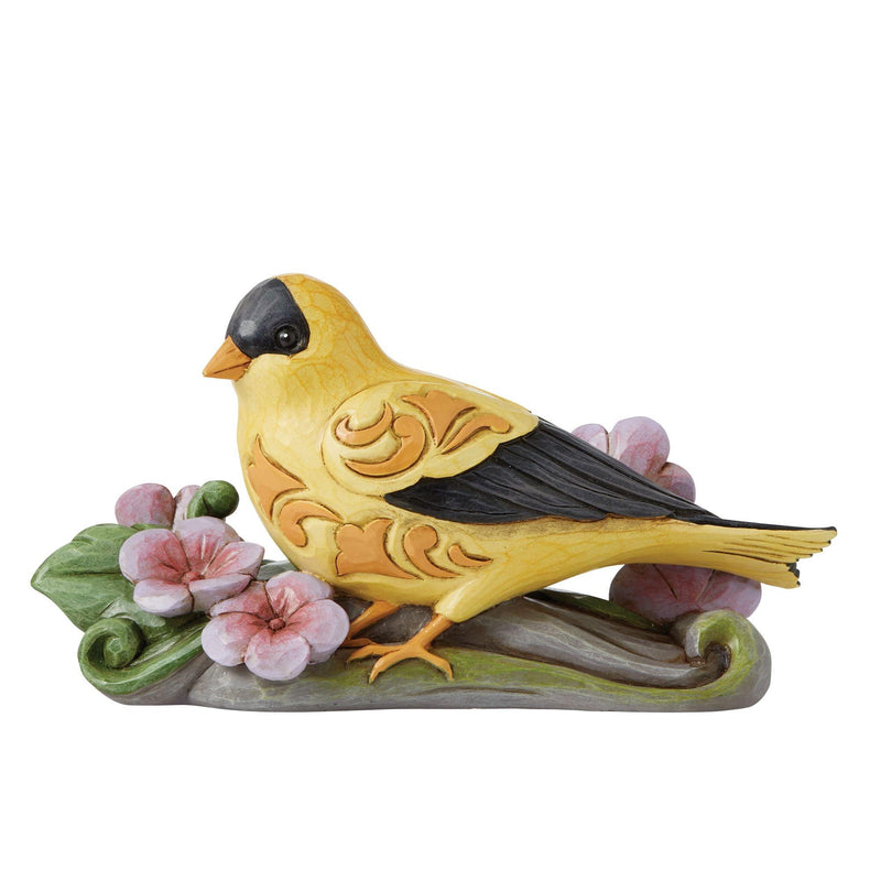 Golden Harmony (Goldfinch Figurine) - Heartwood Creek by Jim Shore - Enesco Gift Shop