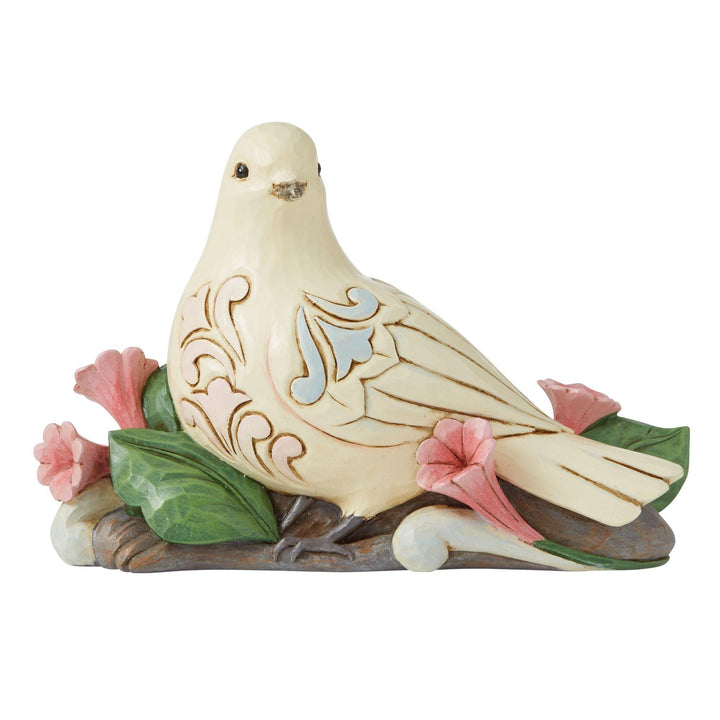 Peaceful Messenger (White Dove Figurine) - Heartwood Creek by Jim Shore - Enesco Gift Shop