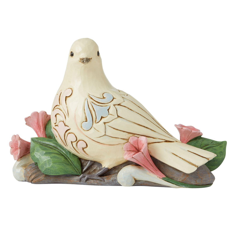 Peaceful Messenger (White Dove Figurine) - Heartwood Creek by Jim Shore - Enesco Gift Shop