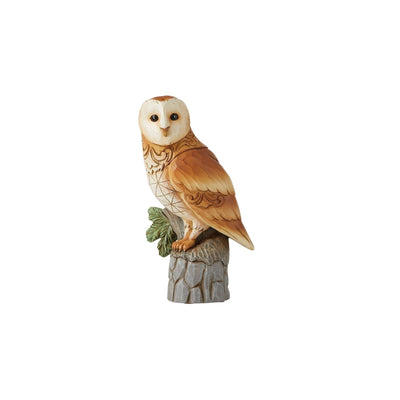 Woodland Wisdom (Barn Owl Figurine) - Heartwood Creek by Jim Shore - Enesco Gift Shop