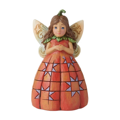 Pumpkin Fairy Figurine - Heartwood Creek by Jim Shore - Enesco Gift Shop