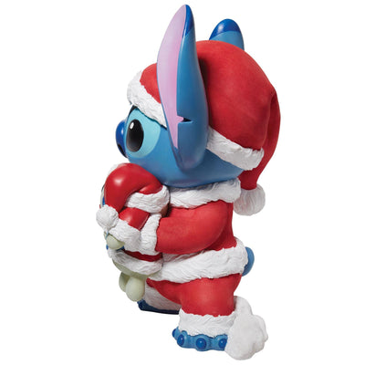 Santa Stitch Statement Figurine by Disney Showcase - Enesco Gift Shop