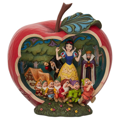 Snow White Apple Scene Masterpiece Figurine - Disney Traditions by Jim Shore - Enesco Gift Shop